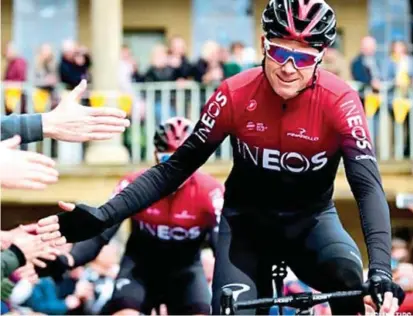  ?? FOTO ?? “Mi sueño, cuando me retire, sería haber ganado más Tours que nadie. Sería el escenario soñado, pero sé que hay todavía mucho trabajo para que eso se haga realidad”: Froome.