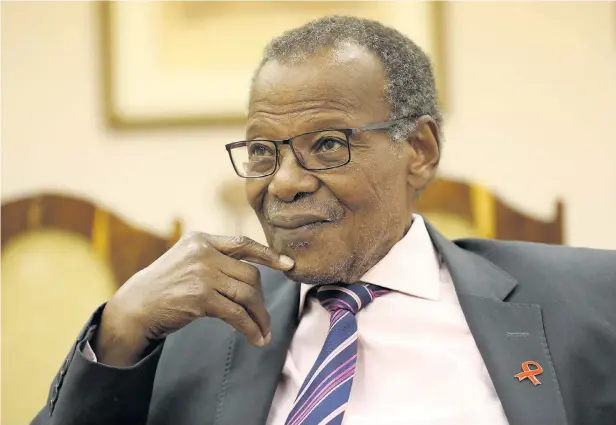  ?? Pictures: Sandile Ndlovu ?? ‘AND THE REST IS HISTORY’ Prince Mangosuthu Buthelezi during an exclusive interview with the Sunday Times at Ulundi in KwaZulu-Natal.