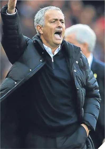  ??  ?? ■ Jose Mourinho aims to deliver success at Old Trafford.