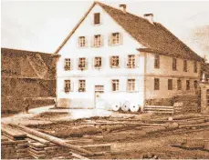  ?? FOTO: ARCHIV J. HÄSSLER ?? So sah die Ittenhause­r Mühle einst aus.