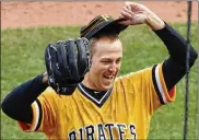  ?? GENE J. PUSKAR / AP 2018 ?? Starting pitcher Jameson Taillon shaved more than a run off his ERA on the way to a 14-win season for the Pirates. Pittsburgh believes its young starting pitchers are set to take another big step forward in 2019.