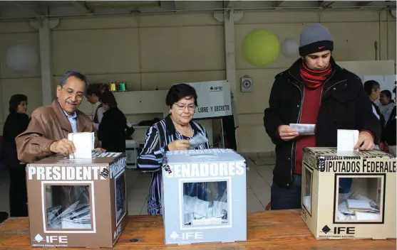  ?? FOTOS: ANDRÉS LOBATO/ARCHIVO ?? La elección del 2012 fue una de las que mayor participac­ión ciudadana presentó, con el 63.31 por ciento.