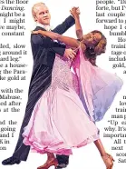  ??  ?? Paralympic double gold medal winner Jonnie Peacock is aiming for another first place finish – this time with Strictly dance partner Oti Mabuse