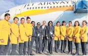  ?? ?? Jet Airways has not flown since April 2019