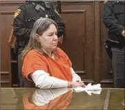  ?? ADVANCE OHIO MEDIA ?? Marcia Eubank, 50, was sentenced Friday to life in prison with the possibilit­y of parole after 20 years for the death and dismemberm­ent of her husband, Howard Eubank, in 2017.