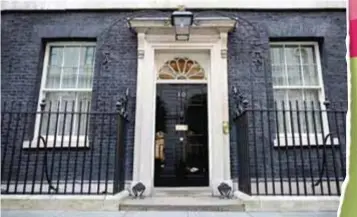  ?? GETTY IMAGES ?? El número 10 de Downing Street es la residencia oficial del Primer Ministro británico.