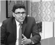  ??  ?? SURENDRA GOYAL, Head of India Equity Research at Citi India, part of the multinatio­nal financial services group, feels earnings growth will be crucial to sustain the market momentum and explains why stocks in private banks, four-wheelers, cement and...