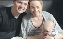  ?? FAMILY PHOTO ?? Chantele and Brennan Martens, with son Isaiah. Chantele died last week at the age of 33 after being diagnosed with cancer.