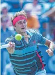  ?? FOTO: IMAGO ?? Halbfinals­enior, Finalsiege­r: Alexander Zverev, 21 Jahre alt.