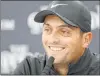  ??  ?? Francesco Molinari of Italy, defending British Open champion, had to return the coveted claret jug on Monday.