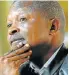  ??  ?? DAVID MABUZA