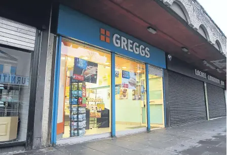  ??  ?? Greggs has confirmed that its store in Lochee is to close and staff will be redeployed.