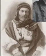  ??  ?? Right: Portraits of Homer Davenport and his Bedouin friend and mentor, Sheikh Akhmet Haffez.