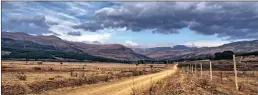  ??  ?? Country road by Barry Edworthy.