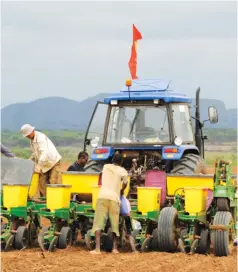  ??  ?? Big shifts are already happening in Africa’s food production, land and water use, and the integratio­n of agri-tech and product tracing