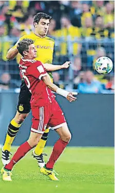  ?? FOTO: EL HERALDO ?? Los dos más ganadores de Alemania se vuelven a enfrentar en la Jornada 11 de la Bundesliga.