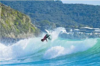  ?? Photo / NZ Surfing Magazine ?? Raglan boasts one of NZ’s most wave-rich and consistent coastlines.