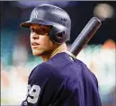  ?? GETTY IMAGES ?? Aaron Judge hit .312 with 33 homers, 68 RBIs and a 1.165 OPS in 77 games this season at Yankee Stadium. His numbers away from home weren’t so formidable.