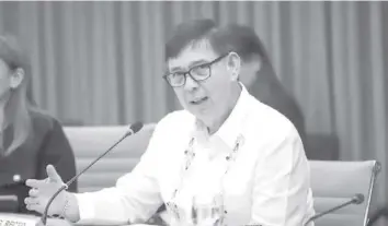  ?? DOF.GOV.PH ?? The Finance Department has presented its tax measure proposals, which was recalibrat­ed by Finance Secretary Ralph Recto during his first week in office.