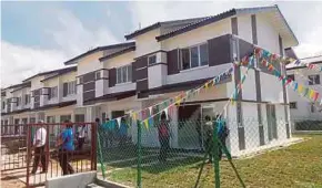  ?? FILE PIC ?? A ‘Rumah Selangorku’ show house in Serendah.