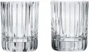  ??  ?? Baccarat Harmonie collection “Tumbler #2” pair, $280; Gearys