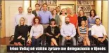  ??  ?? Erion Veliaj në vizitën zyrtare me delegacion­in e Vjenës