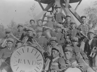  ?? Courtesy of the Center of Southwest Studies, Fort Lewis College ?? The Fort Lewis Indian School band is seen in Durango circa 1900. A new law requires History Colorado to research what occurred at the former federal Indian boarding school that is now Fort Lewis College. It was one of five federal Indian boarding schools that once operated in the state.