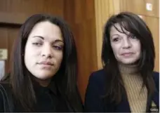  ?? GETTY IMAGES ?? Manon, left, was switched at birth and sent home with Sophie Serrano. A court has ordered compensati­on for the families for the 20-year mix-up.