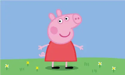  ??  ?? Peppa Pig: ready to admit to mistakes. Photograph: Channel 5/PA