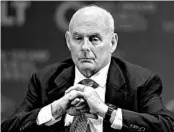  ?? KAMRAN JEBREILI/AP 2019 ?? “The majority of Americans would like to hear the whole story,” retired Gen. John Kelly reportedly said at a lecture.