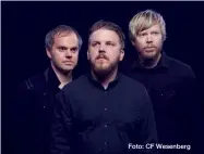  ?? Foto: CF Wesenberg ?? Das Trio von Pianist Oddgeir Berg mit Karl- Joakim Wisløff ( b) und Klaus Robert Blomvik ( dr) lässt die Meerjungfr­au tanzen.