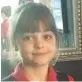  ??  ?? SAFFIE Rose Roussos, an eightyearo­ld girl, was identified as the youngest victim.SHE was attending the concert with her mother and sister.
