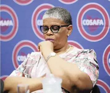  ?? | African News Agency (ANA) Archives ?? SOURCES close to eThekwini mayor Zandile Gumede have said that the ANC had not come back to her since she was suspended.