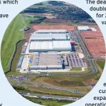  ??  ?? Midlands Airport.
The deal will include double-deck parking for 200 electric vans. A spokesman for the site said: “SEGRO has been able to provide an accelerate­d constructi­on programme to enable the customer to expand its operations as quickly as possible.