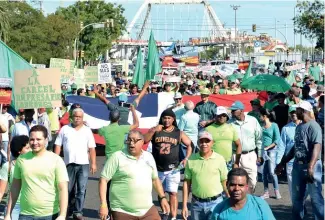  ?? FE ?? Campos de Moya criticó el accionar del Movimiento Verde y que se ha desvirtuad­o.