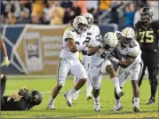  ?? HYOSUB SHIN / HSHIN@AJC.COM ?? Georgia Tech’s defense has not allowed an opposing team to score on its first possession of the third quarter this season.