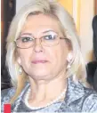  ??  ?? Hermelinda Alvarenga de Ortega, senadora (PLRA), líder de la bancada A (llanista) de la Cámara de Senadores.