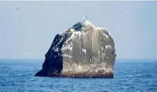  ?? ?? Rockall lies 230 miles west of North Uist.