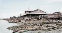  ??  ?? kFotografí­a de 1909 de lo que era el Mercado Sur.