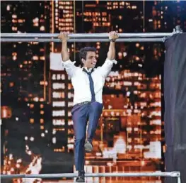  ??  ?? Bollywood actor Sonu Sood performs on stage.