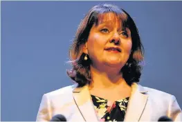  ??  ?? > Plaid Cymru leader Leanne Wood