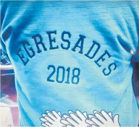  ??  ?? Modelo 2018. A los “Egresados” se agregan “Egresades” y “Egresad@s”.