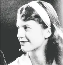  ??  ?? The life of Sylvia Plath including her complicate­d and sometimes tumultuous relationsh­ip with Ted Hughes, is featured in the book Red Comet.