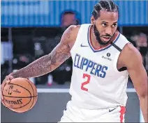  ?? CORTESÍA ?? Destacado. Kawhi Leonard fue la figura de los Clippers al anotar 31 puntos en la victoria.