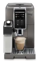  ??  ?? Even the caffeine-deprived will find the Dinamica Plus easy to operate. Its one-touch function and versatilit­y (adjust the espresso pour length and the coffee-to-milk ratio to your liking) mean you can score a well-made coffee without leaving the house. $1,698.99, delonghi.com