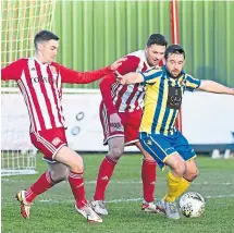  ?? ?? Striker Gauld was Inverurie Locos’ record scorer.