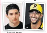  ?? Fotos: AFP, Reuters ?? E. Ocon und D. Ricciardo