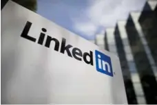  ?? BLOOMBERG FILE PHOTO ?? LinkedIn has nearly five million users in Ontario and 546 million globally.