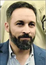  ?? RAMÓN COSTA / EFE ?? Santiago Abascal