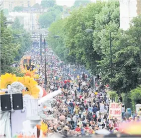  ??  ?? The place to go: more portable toilets will be on the streets of Notting Hill for the carnival this year